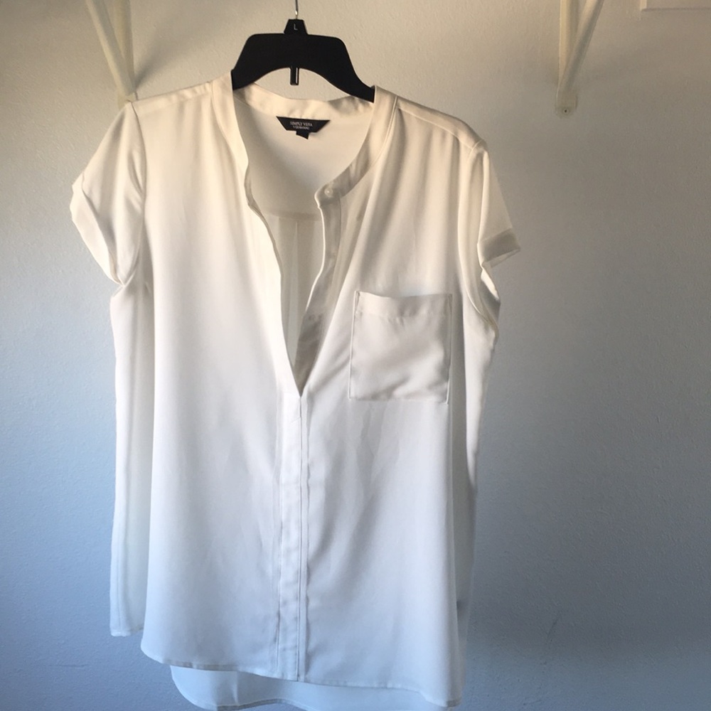 Simply Vera Essential White Blouse